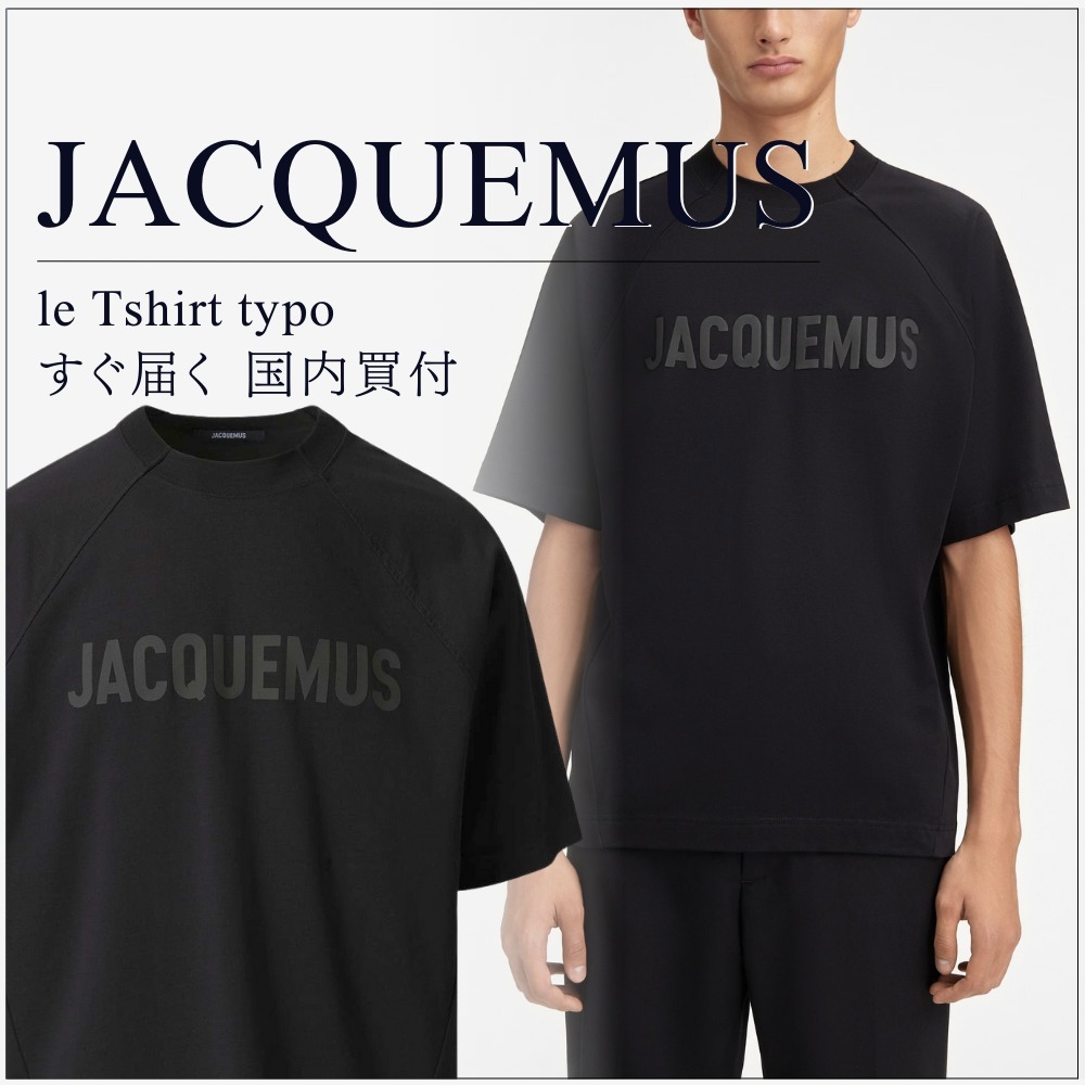 JACQUEMUS ジャックムス Tシャツ ブラック LE TSHIRT TYPO