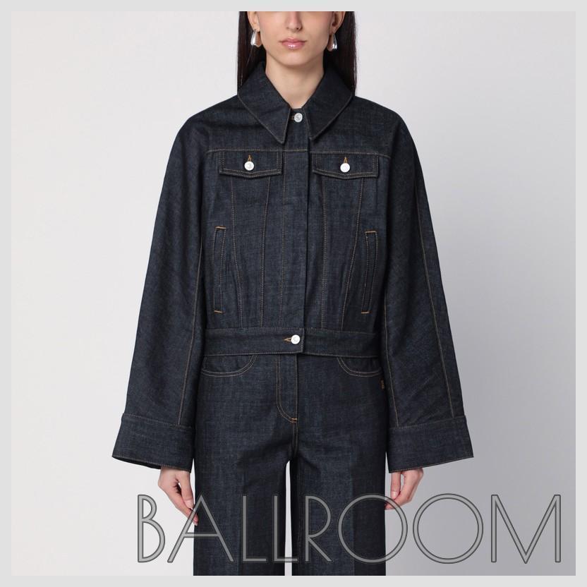 ブルゾン GIVENCHY DARK BLUE DENIM JACKET