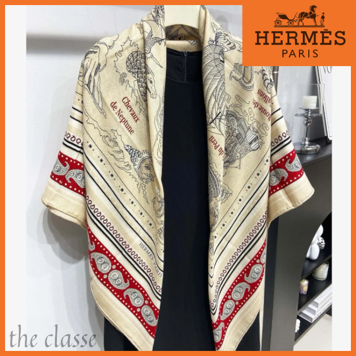 【カラバリ豊富◎】オールシーズン使える★ HERMES ショール