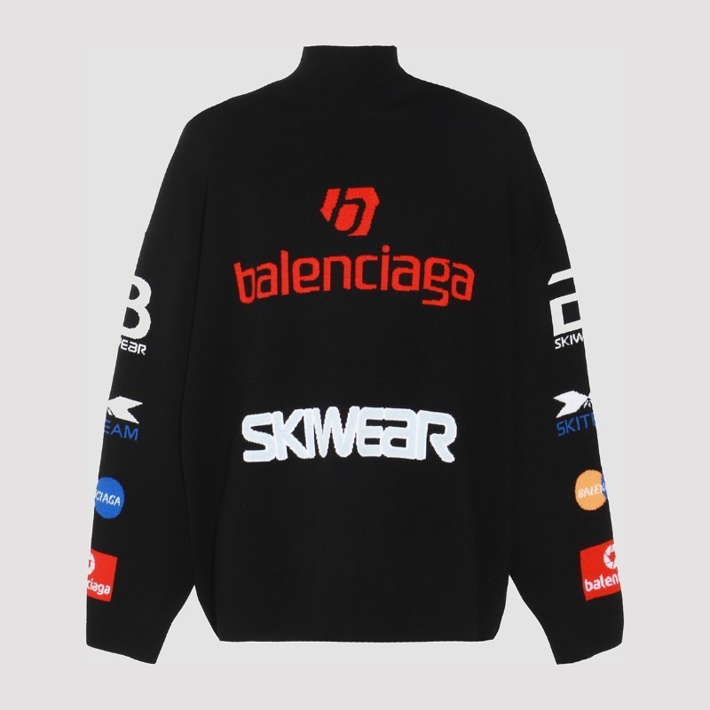 Tシャツ・カットソー BALENCIAGA SS25 Balenciaga Top Black (799917 T16962771)
