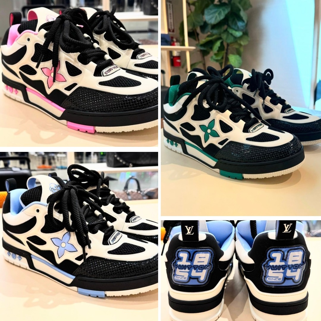 【日本未入荷】LV スケート コットンシューレース スニーカー