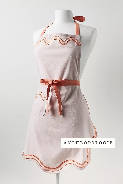 Anthropologie マドレーヌコットンエプロン