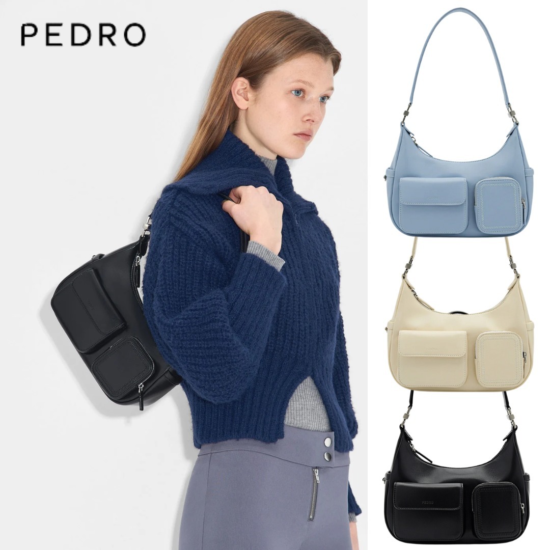 ペドロ◆PEDRO アイコン ターンロック ショルダーバッグ◆送料込 Pedro(ペドロ) ショルダーバッグ・ポシェット(レディース