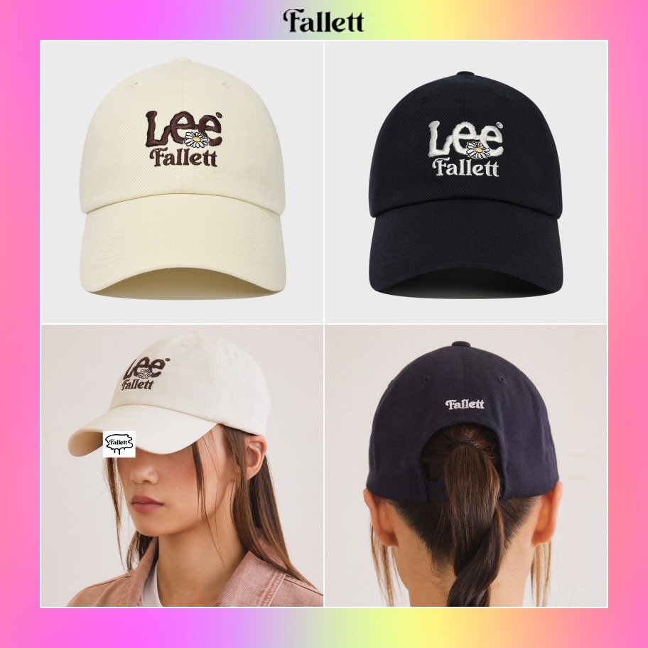 【Fallett X LEE】韓国人気★Sun Flower Logo Ball Cap