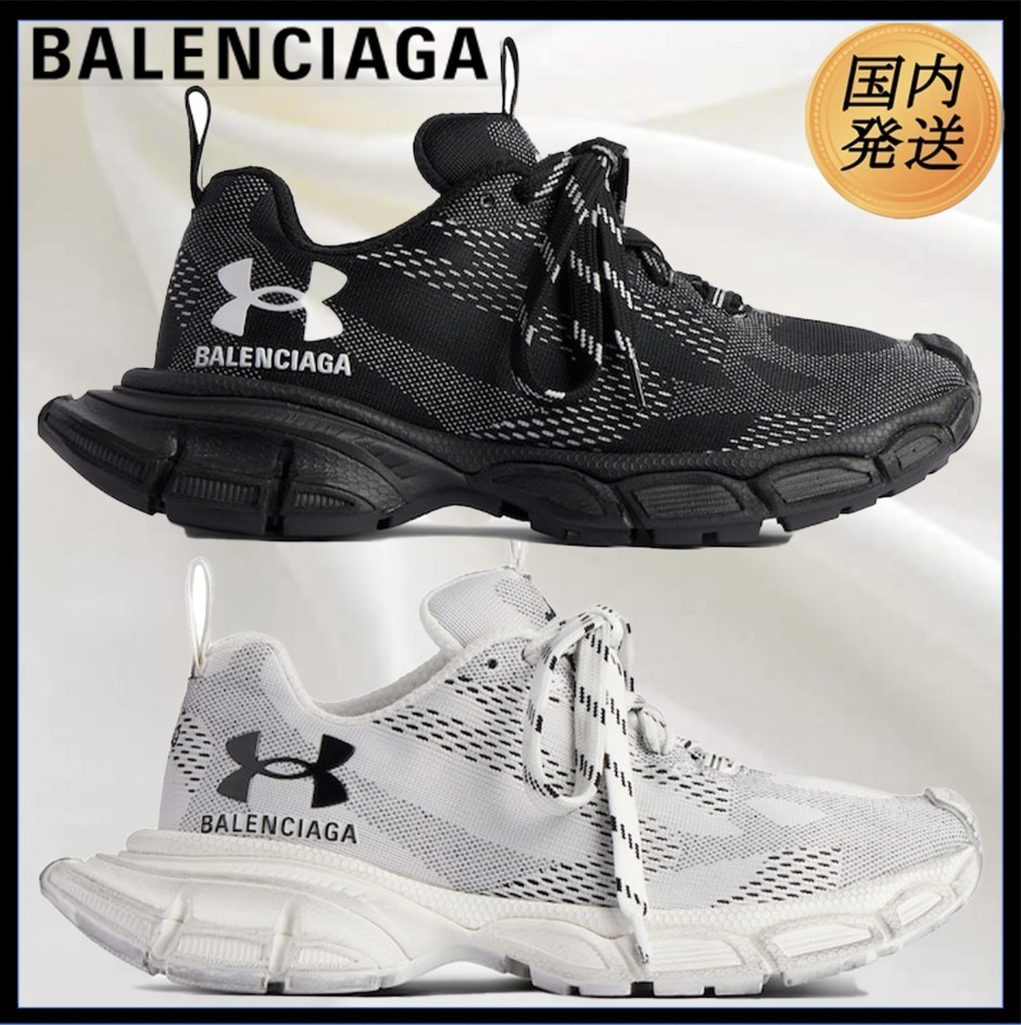 国内発送☆BALENCIAGA×UNDER ARMOUR】3xl Knit スニーカー