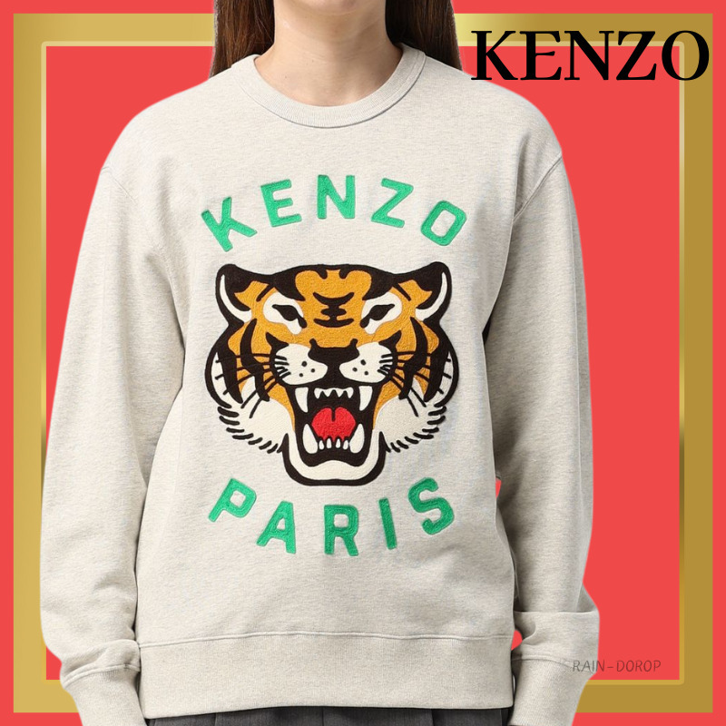 KENZO (ケンゾー) トレーナー タイガー刺繍 クルーネック