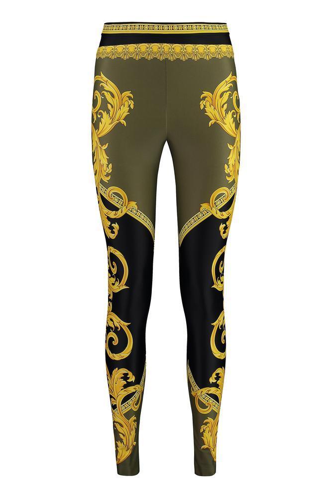 【SALE】VERSACE La Coupe des Dieux レギンス パンツ