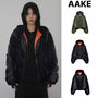 AAKE ブルゾン 【AAKE】(4oz quilt) SHIRRING BLOUSON JP