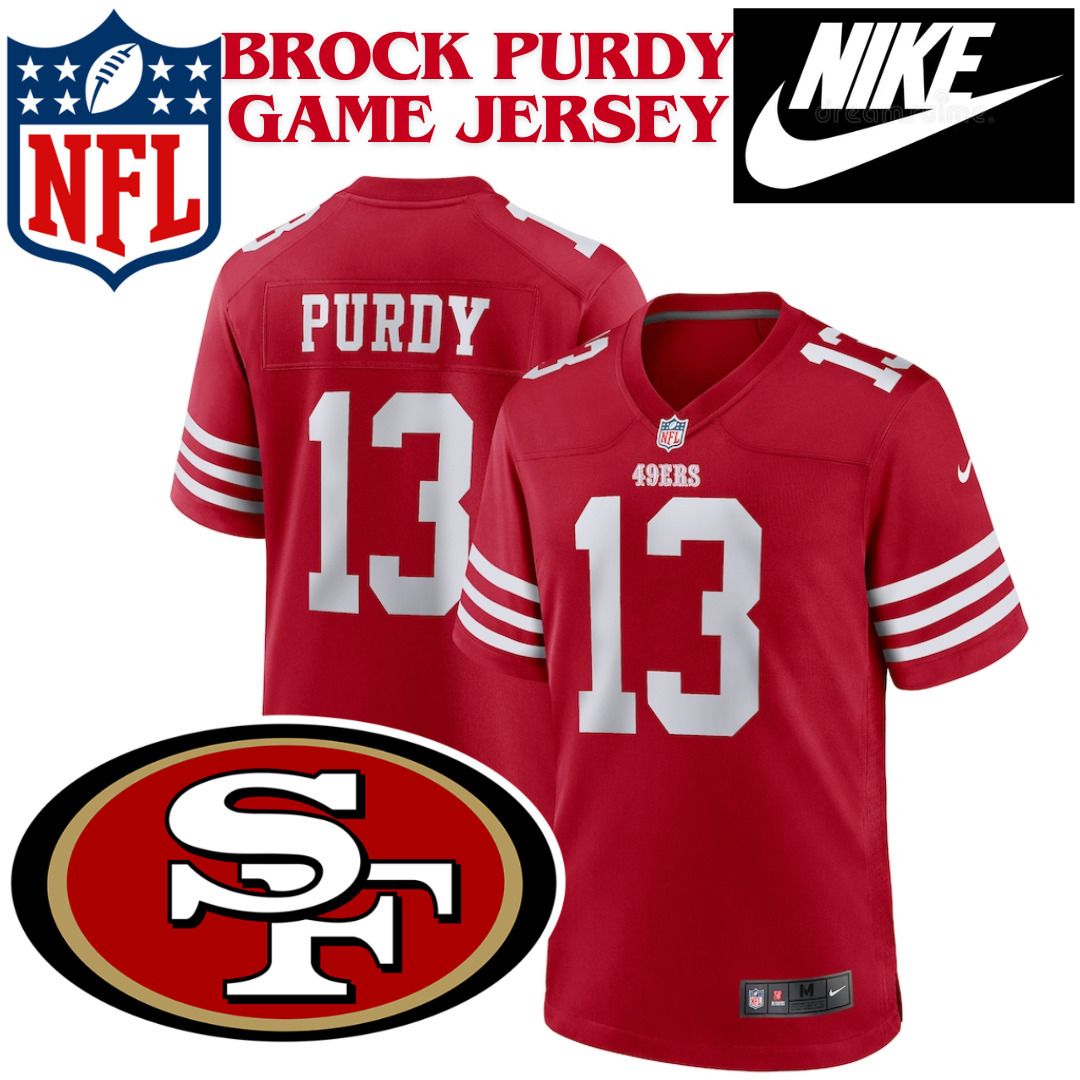 【US限定】NIKE San Francisco 49ers Brock Purdy Home Jersey