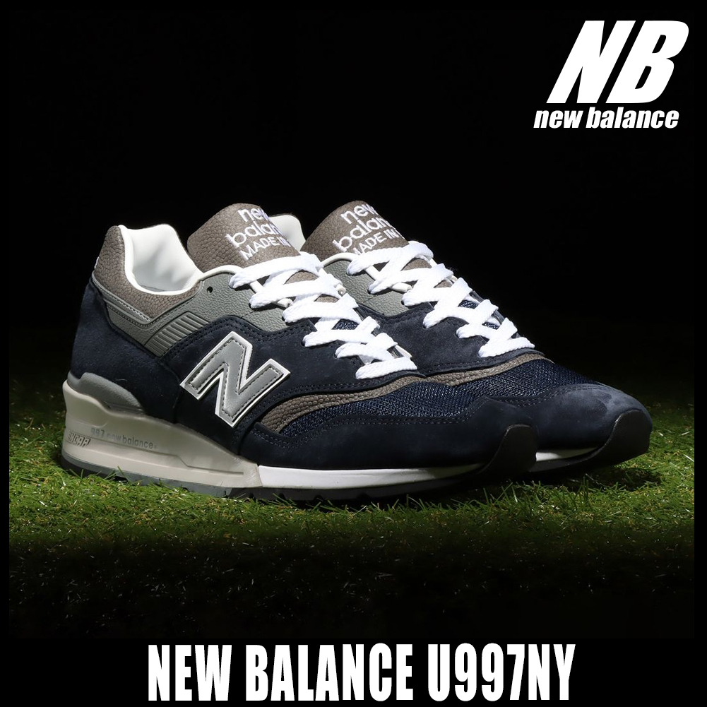◆正規品◆NEW BALANCE U997NY NAVY◆関税込◆男女共用◆人気◆