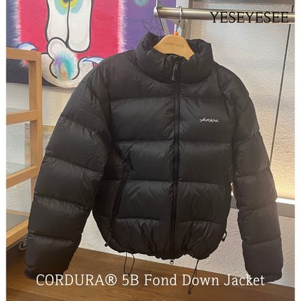 [YESEYESEE]★24FW★韓国人気★Hooded Down Jacket NAVY YESEYESEE(イェスアイシー) ダウンジャケット(メンズ