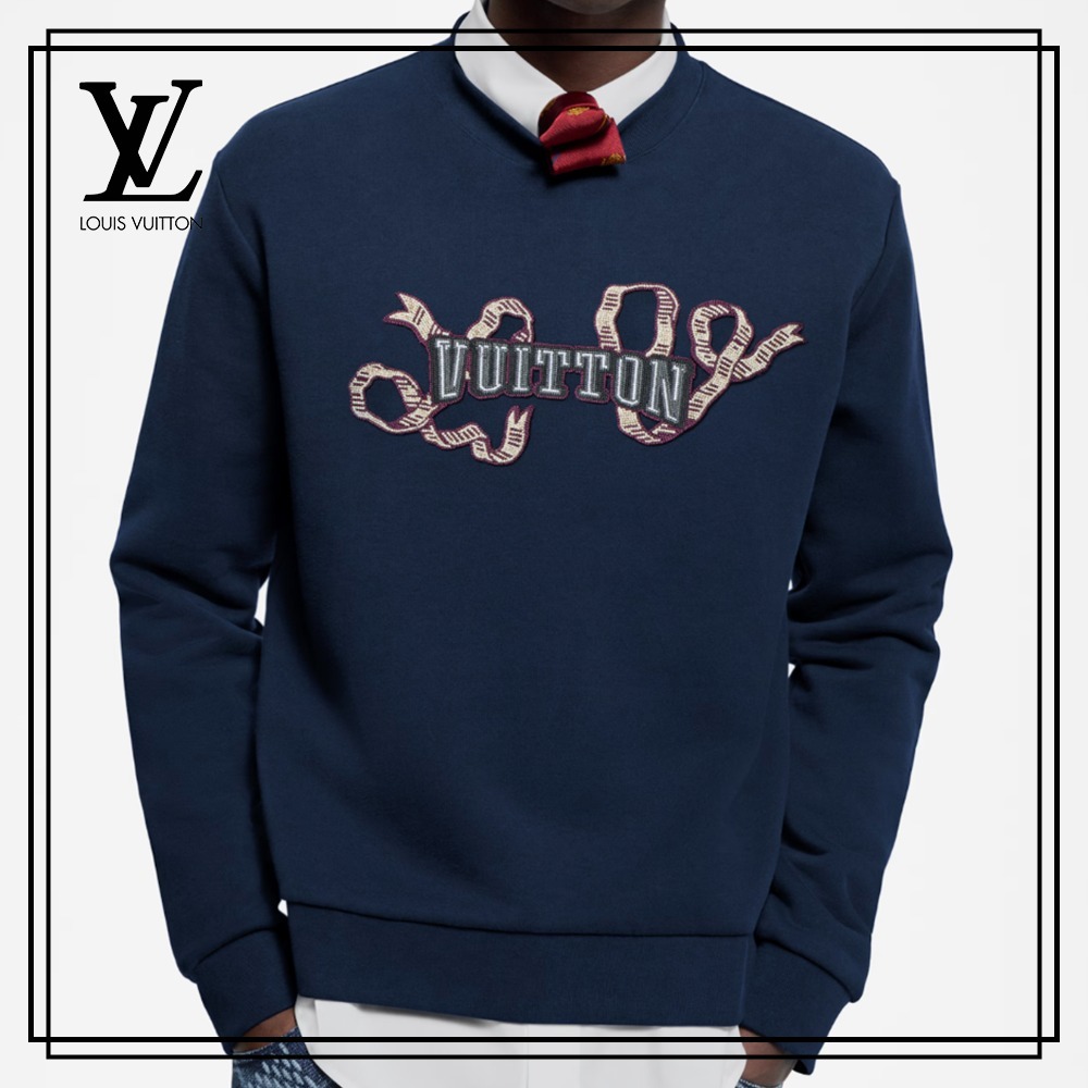 ＊プレゼントにも＊【Louis Vuitton】コットン スウェットシャツ
