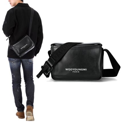 Wooyoungmi Leather Cross Body Bag Black | END. (AR)