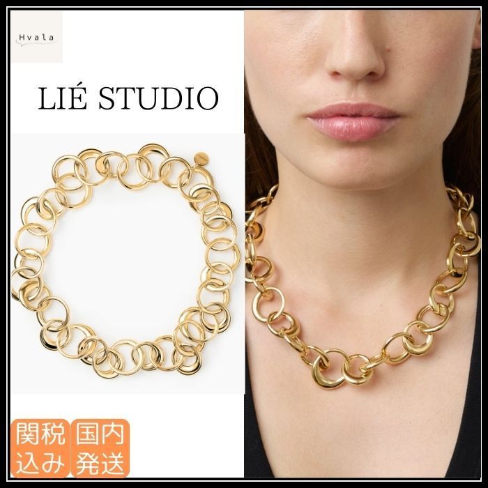 LIE STUDIO Laura チェーン ネックレス シルバー 関税込み 人気 LIE STUDIO Laura チェーン ネックレス シルバー 関税込み 人気