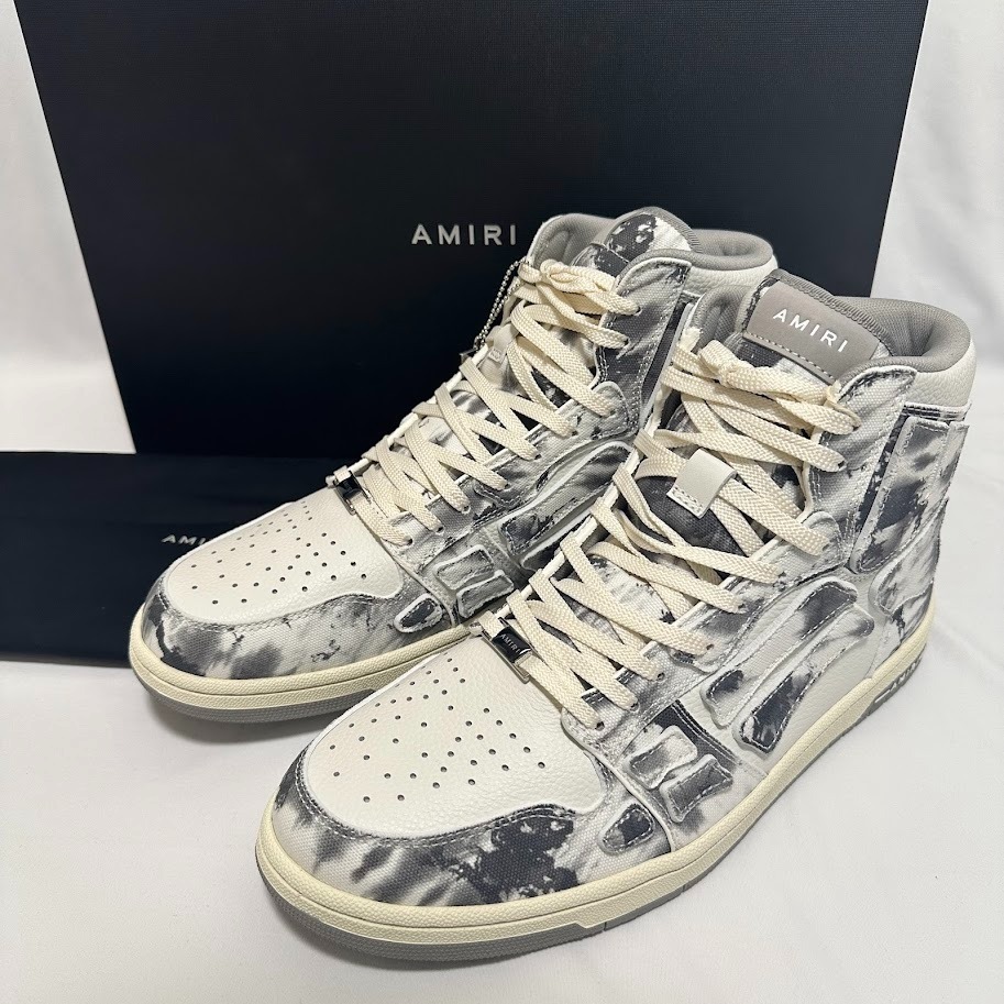 関税送料込【AMIRI】アミリ ハイカットスニーカー