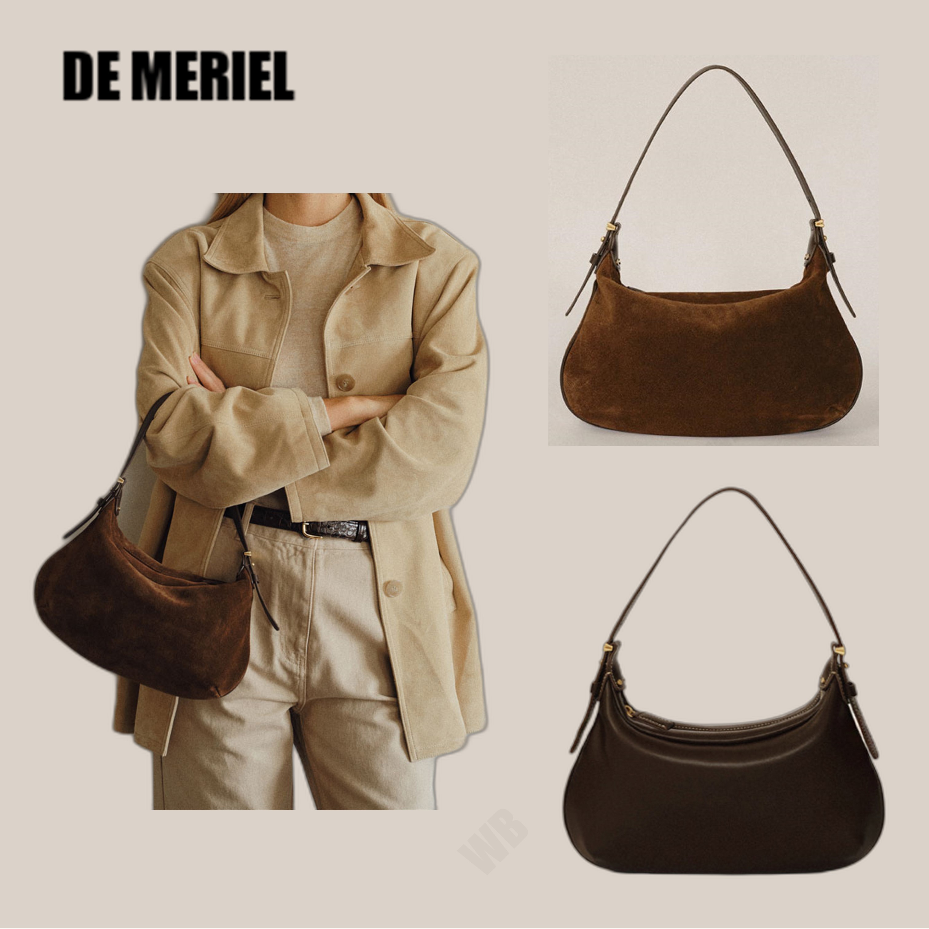 無料配送 ◆ DE MERIEL ◆ Veneta Hobo Bag Small DE MERIEL】 Veneta Hobo Bag Small (DE MERIEL/トートバッグ