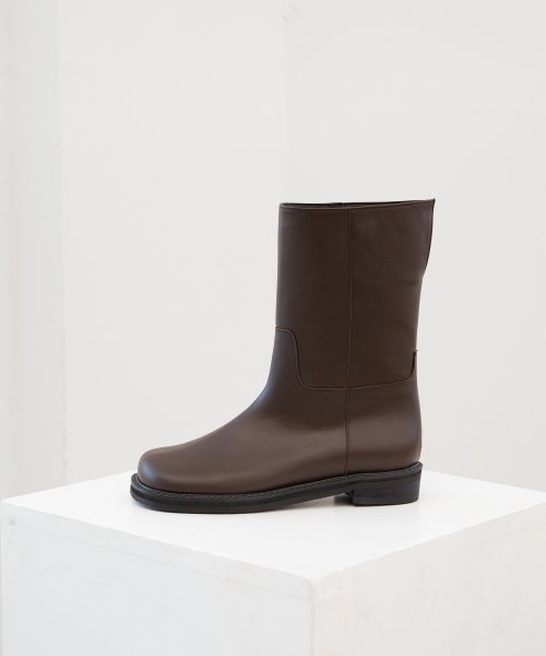 ブーツその他 TWVP Mono Ankle Boots Mono leather ankle boots 21F25BR