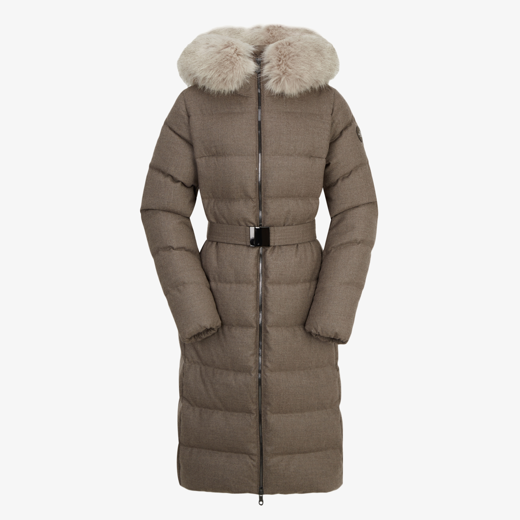 ダウンジャケット・コート [The North Face] W'S MARANA WOOL RDS DOWN COAT - DARK_BEIGE