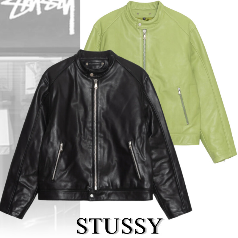 STUSSY ステューシー カフェレーサージャケット