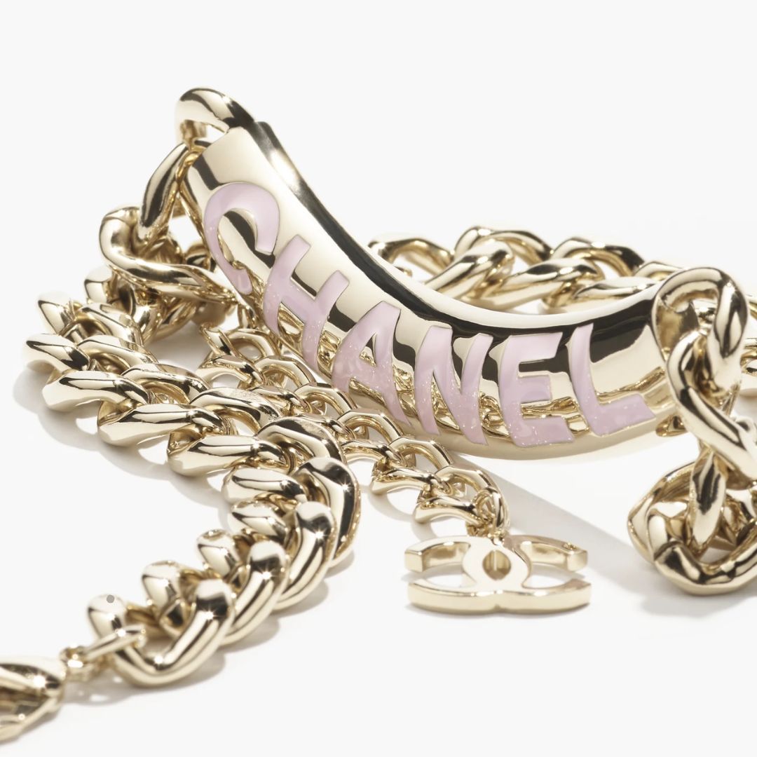 《25C》CHANEL シャネル ネックレス ゴールド シルバー