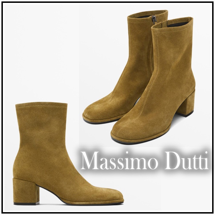 スペイン発☆Massimo Dutti♪ハイヒールアンクルブーツ
