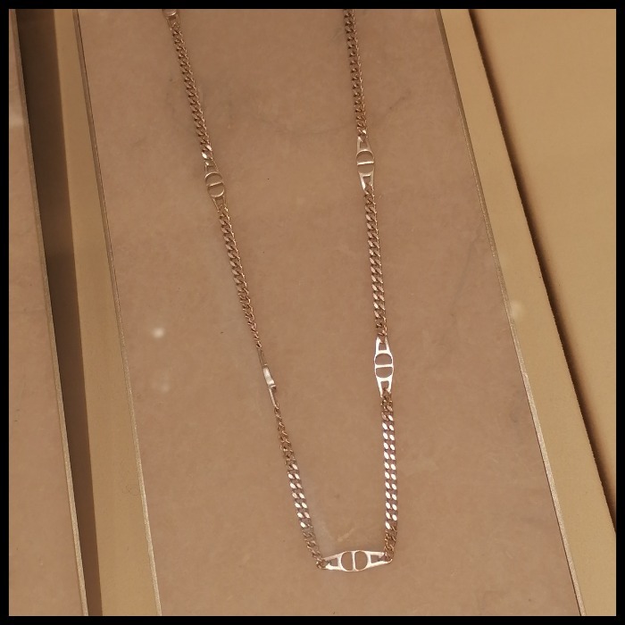 ◆Dior◆ CD Icon チェーンリンク ネックレス