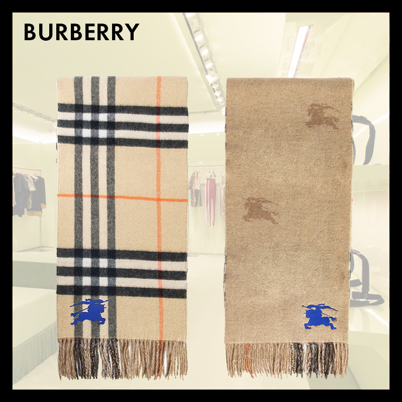 【すぐ届く】 BURBERRY バーバリー リバーシブル マフラー