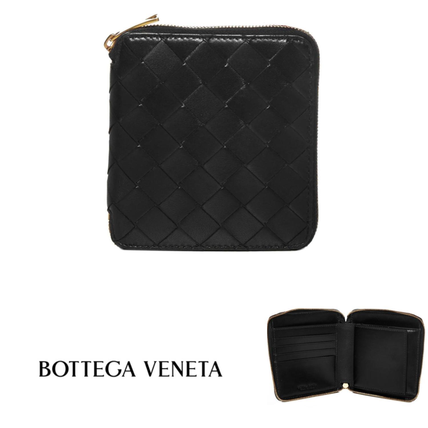 おすすめ☆大人気【Bottega Veneta】 ジップアップウォレット