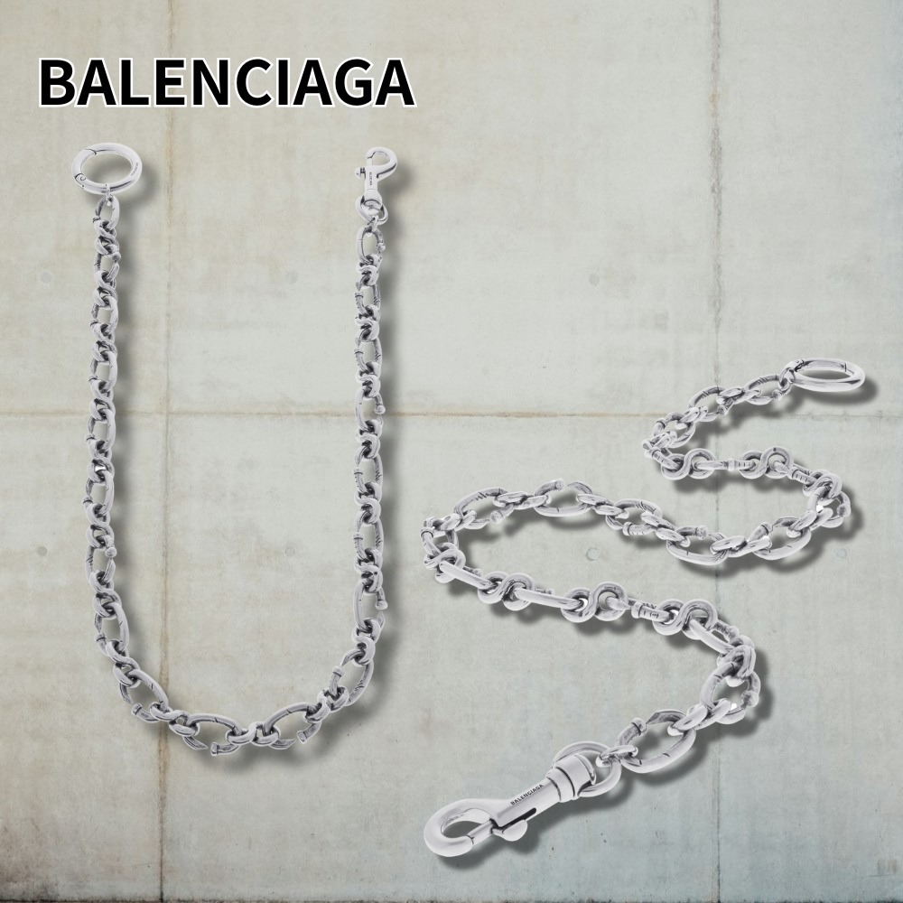 【BALENCIAGA】Klub パンツチェーン で アンティークシルバー