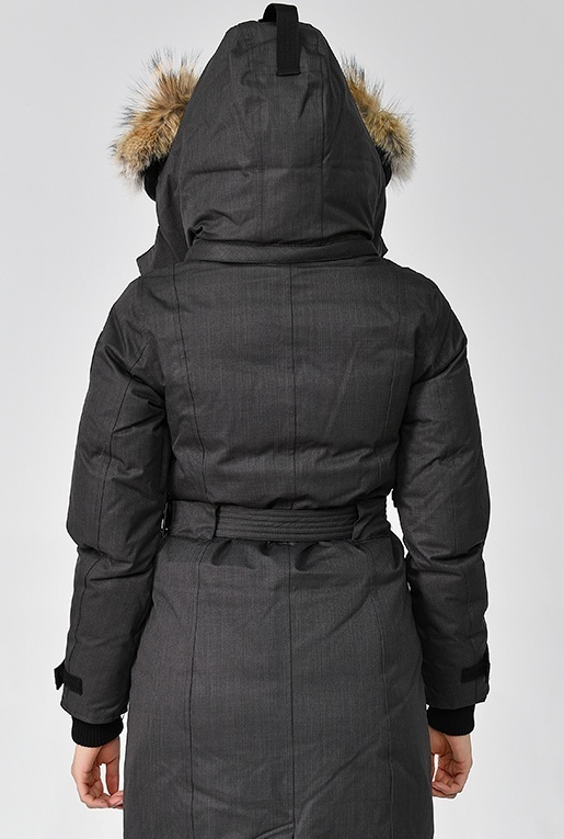 Nobis☆SHE RA ロング丈 ダウンジャケット DARKGREY (Nobis