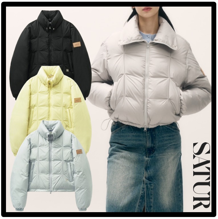 ☆送料・関税込☆SATUR★(W) 2-Way Collar Duck Down Padding★