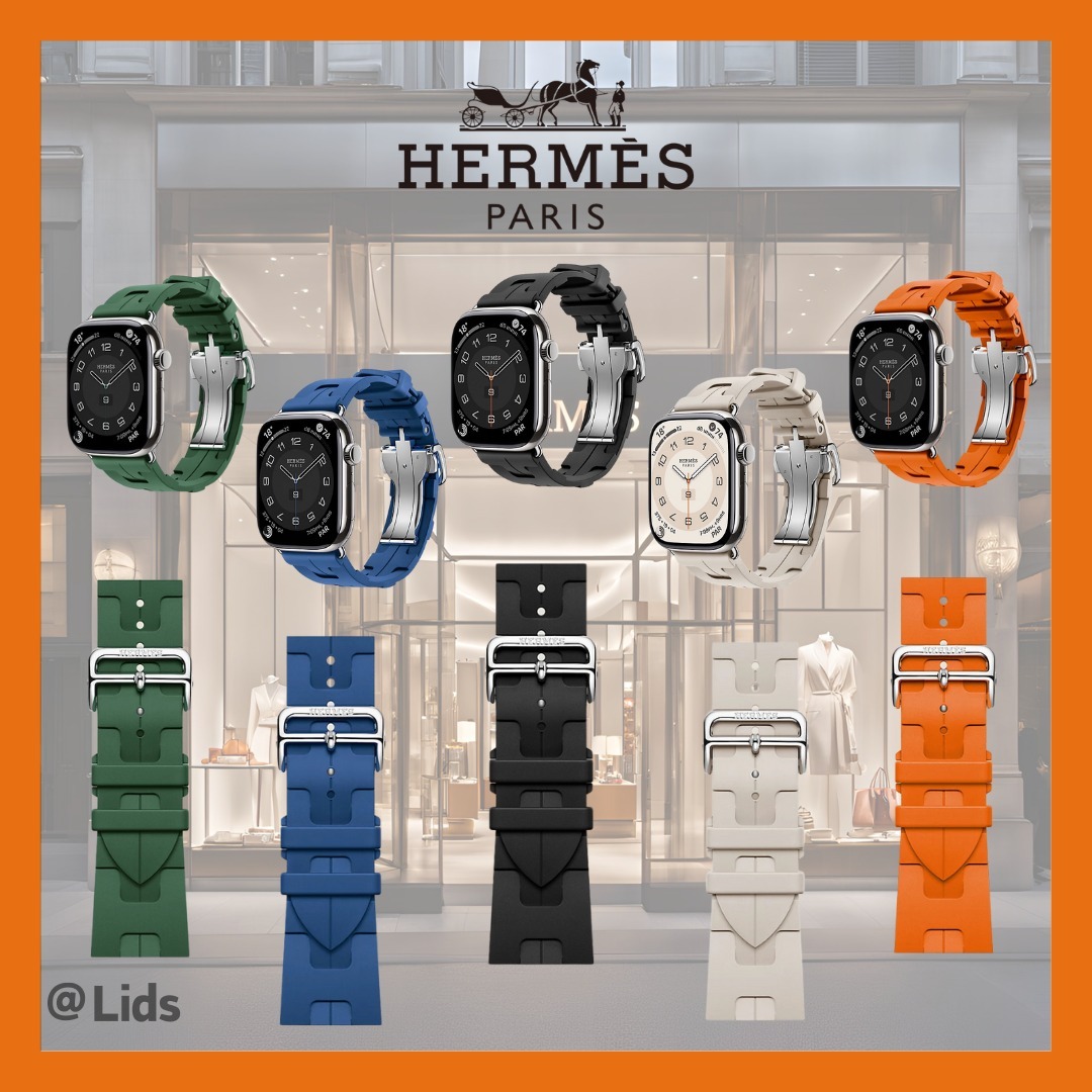 【現代的デザイン】HERMES アップルウォッチ 《キリム》 46 mm