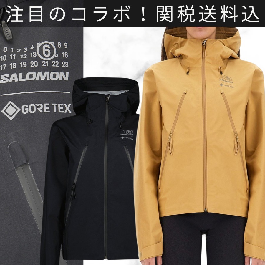 MM6×Salomon GORE-TEX フード付きウィンドブレーカー