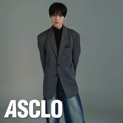 テーラードジャケット ASCLO Kurumi Button Check Blazer ASCLO(エジュクロ) テーラードジャケット(メンズ) - 海外通販のBUYMA