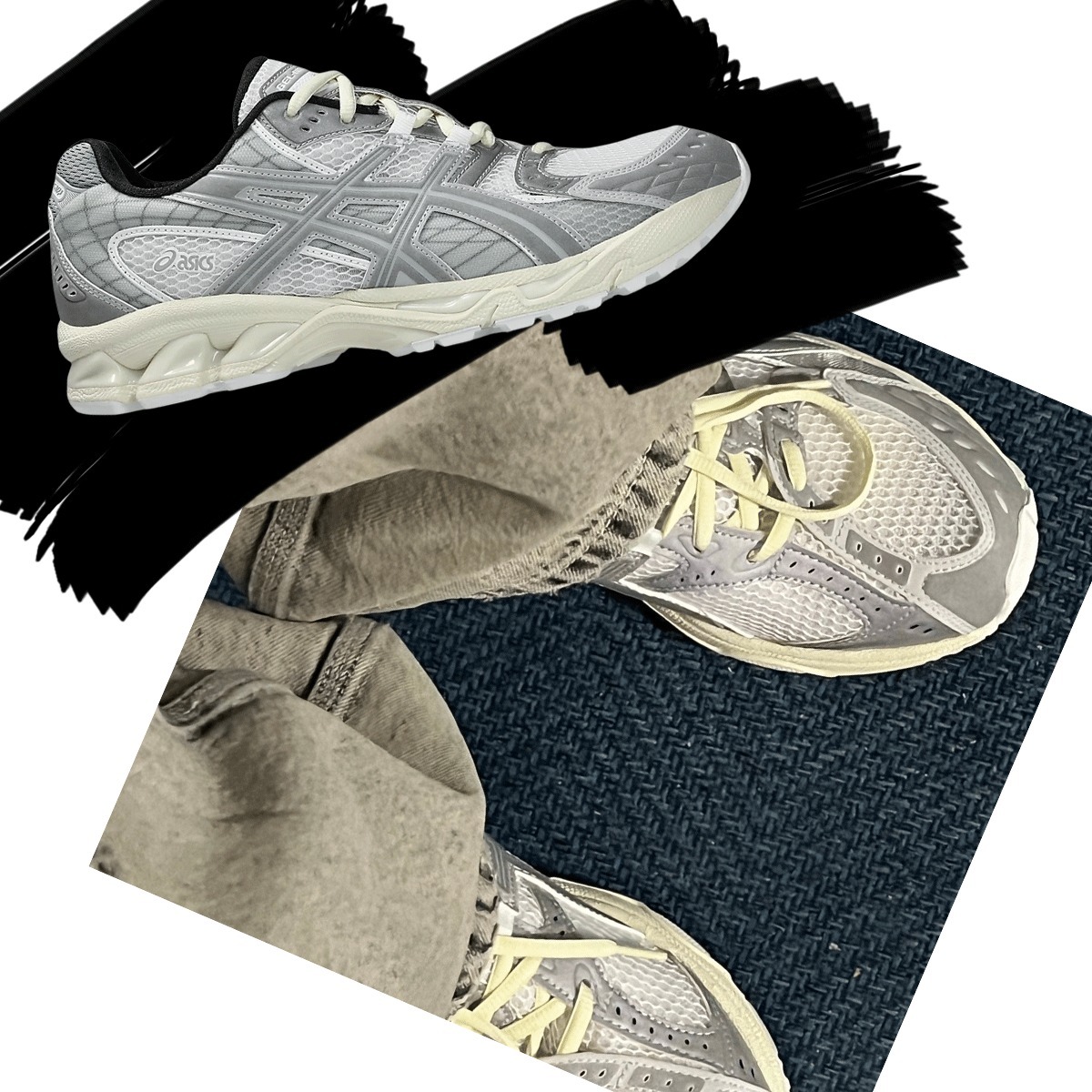 Asics x Min-Nano ★ Gel-Nimbus 10.1 White Sheet Rock