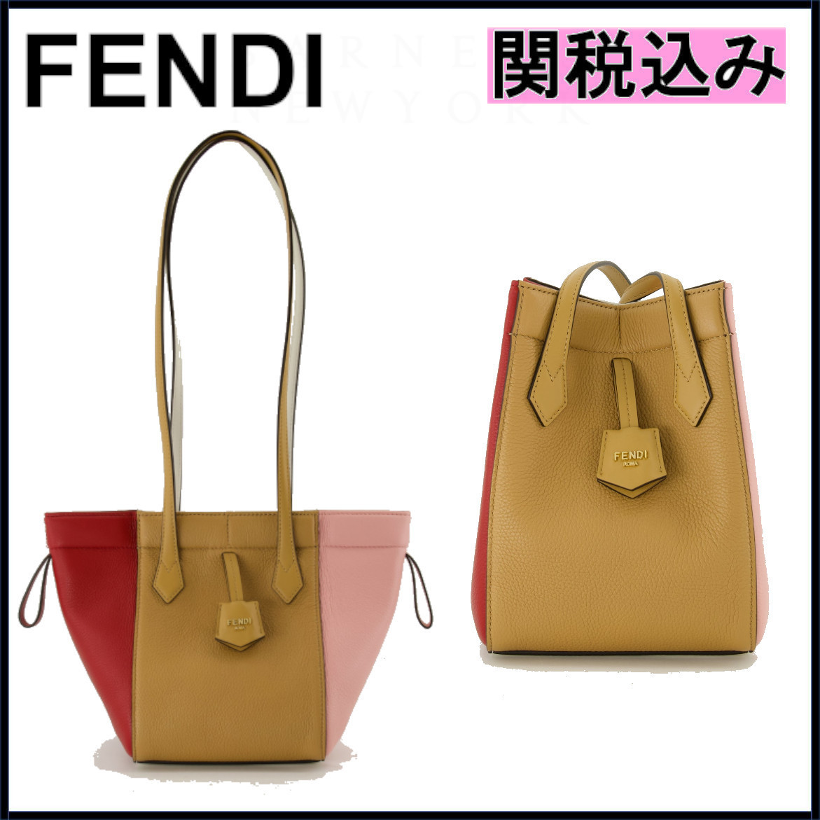 国内発送★FENDI★ロゴ オリガミ バッグ