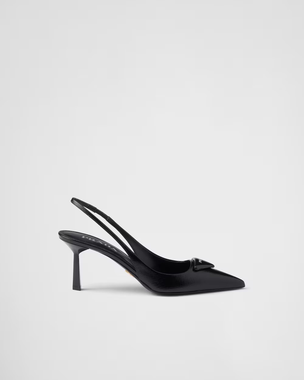 《送料無料》PRADA Saffiano patent leather slingback pumps