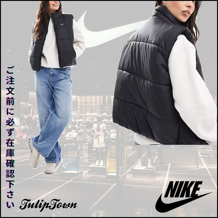 【Nike 】パファーベスト ブラック 在庫確認願います