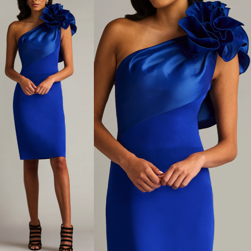 ☆TADASHI SHOJIワンショルダーカクテルワンピース☆ ☆TADASHI SHOJI ワンショルダーカクテルワンピース☆