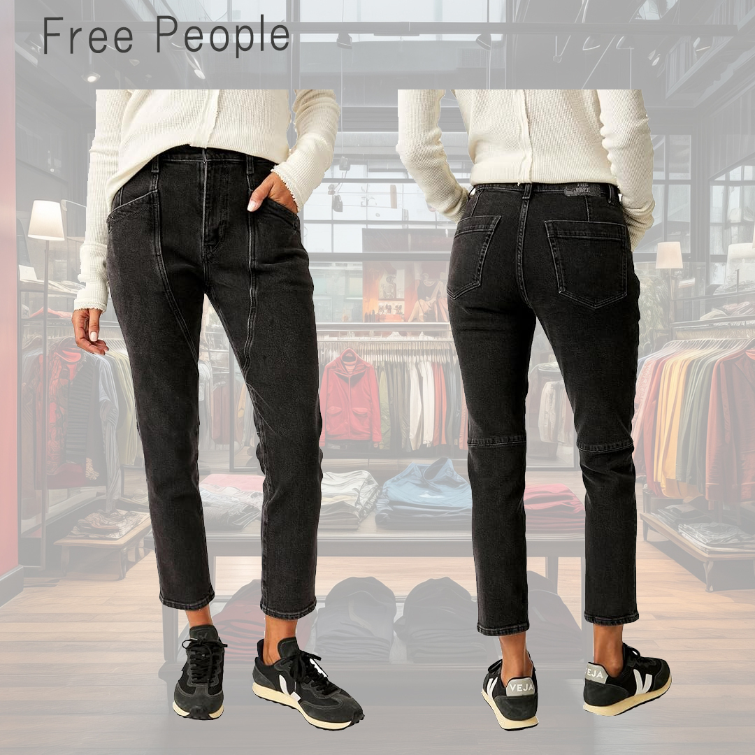【Free People】ビーコン ミッドライズ スリム