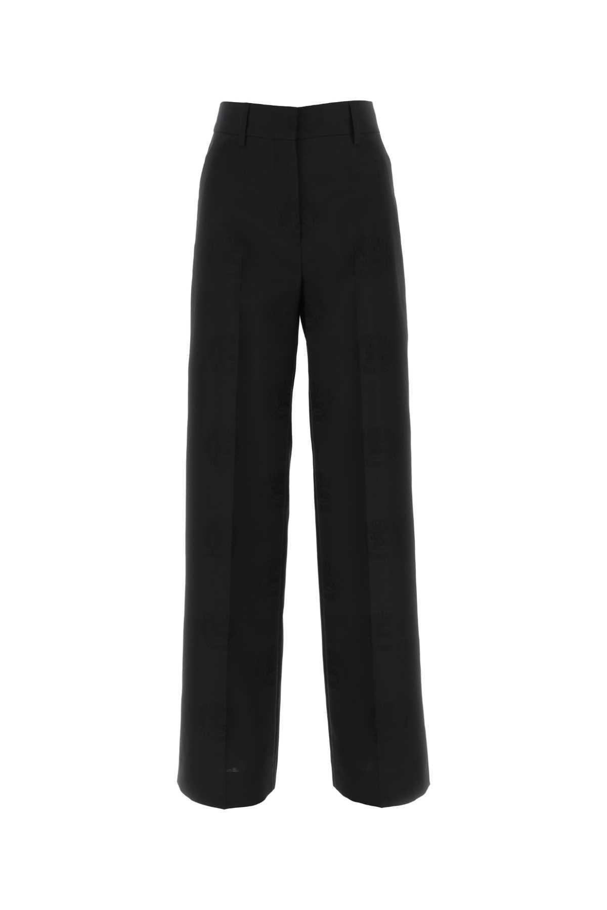 【送料&関税込】Burberry Wool Blend Wide-leg Pant