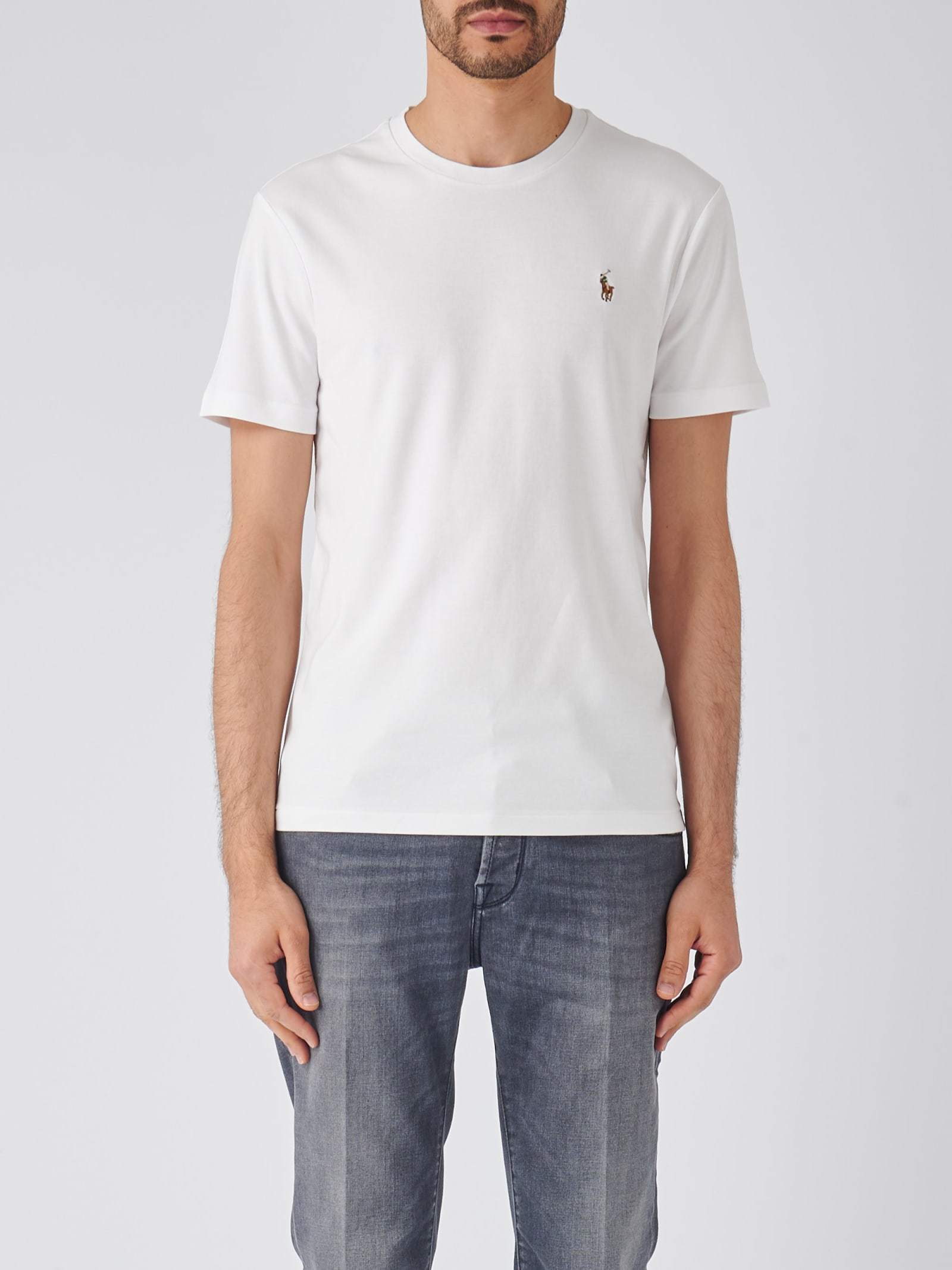 【送料&関税込】Polo Ralph Lauren Cotton T-shirt With Logo
