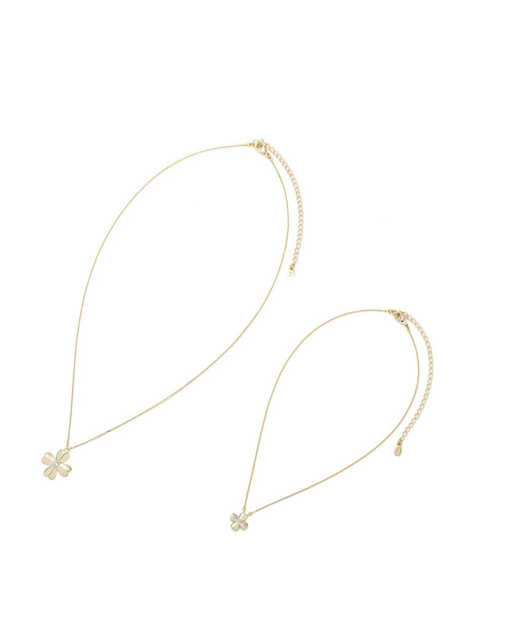 ANTEPRIMA アンテプリマ 花モチーフネックレス 2本セット ANTEPRIMA アンテプリマ 花モチーフネックレス 2本セット
