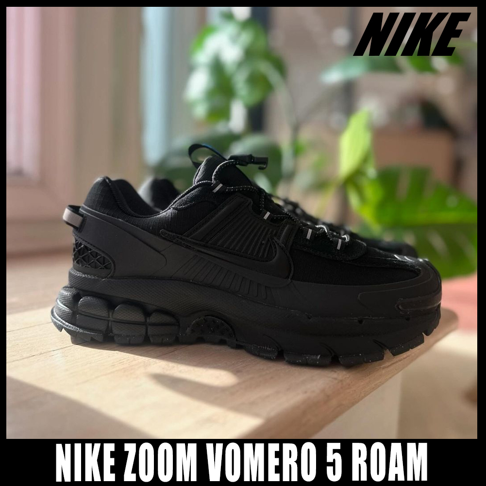 ◆正規品◆NIKE ZOOM VOMERO ROAM BLACK◆関税/送料無料◆人気◆