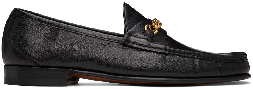 【関税込み】TOM FORD ブラック York チェーン ローファー