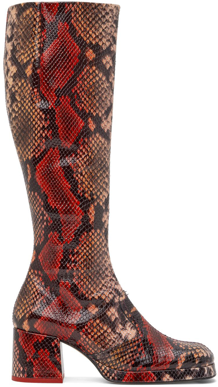 【関税込み】Miista レッド Donna ブーツ