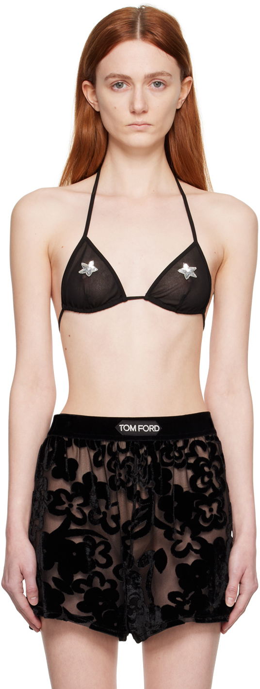 【関税込み】TOM FORD ブラック シークイン ブラ