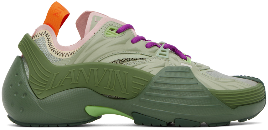【関税込み】Lanvin カーキ Flash-X スニーカー