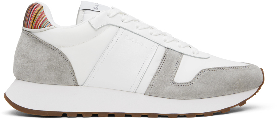 【関税込み】Paul Smith ホワイト＆グレー Eighties スニーカー