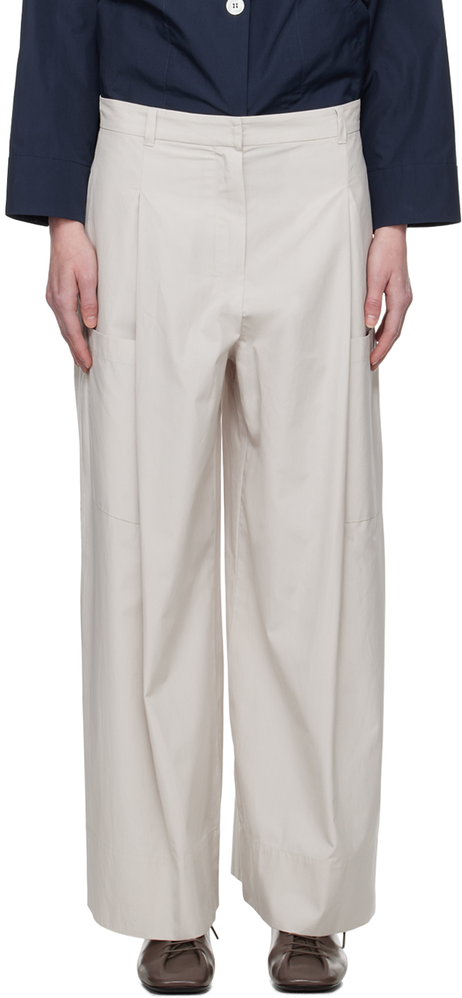 【関税込み】Max Mara グレー Glicine トラウザーズ
